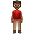 Man Standing: Medium-Dark Skin Tone