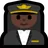 Woman Pilot: Dark Skin Tone