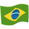 Flag: Brazil Emoji 🇧🇷 image - Facebook Messenger (2016) style