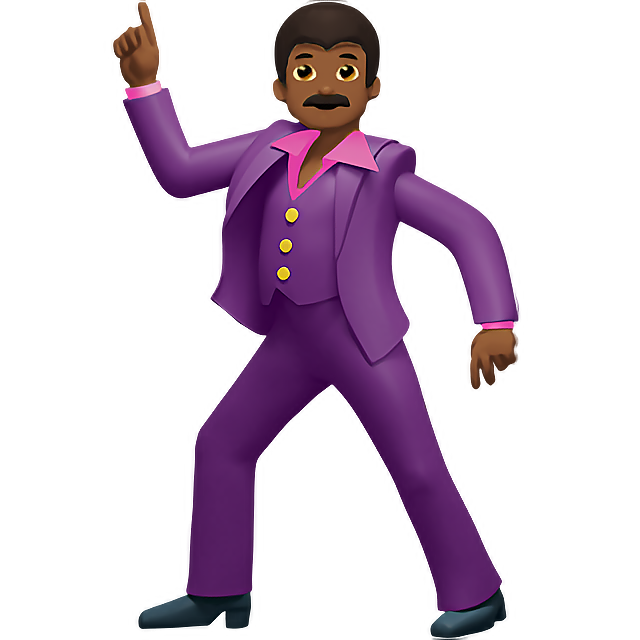 Man Dancing: Medium-Dark Skin Tone
