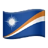 Flag: Marshall Islands Emoji 🇲🇭 image - Apple style