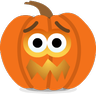 Citrouille-lanterne Emoji 🎃 image - Skype style
