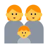 Famille Emoji 👪 image - Tossface style