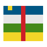 Flag: Central African Republic Emoji 🇨🇫 image - SerenityOS style
