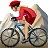 Woman Mountain Biking: Medium-Light Skin Tone