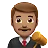 Man Judge: Medium Skin Tone