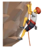 Person, die klettert Emoji 🧗 image - Huawei Harmony OS style