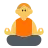 Man In Lotus Position