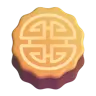 달 케이크 Emoji 🥮 image - Microsoft 3D Fluent style