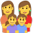 Family: Woman, Woman, Girl, Boy