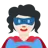 Woman Superhero: Light Skin Tone