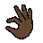 Pinching Hand: Dark Skin Tone