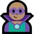 Man Supervillain: Medium Skin Tone