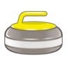 Pierre de curling Emoji 🥌 image - Emojidex style