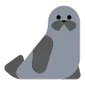 Seal Emoji 🦭 image - Tossface style