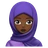 Woman With Headscarf: Medium-Dark Skin Tone