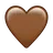 หัวใจสีน้ำตาล