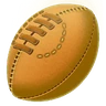 Piłka nożna rugby Emoji 🏉 image - Huawei Harmony OS style