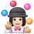 Woman Juggling: Light Skin Tone