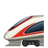 Pociąg ekspresowy Emoji 🚄 image - Huawei Harmony OS style