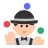 Person Juggling: Light Skin Tone