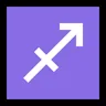 Sagittarius Emoji ♐ image - Microsoft Windows 10 Segoe UI Emoji style