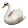 Cisne Emoji 🦢 image - Huawei Harmony OS style