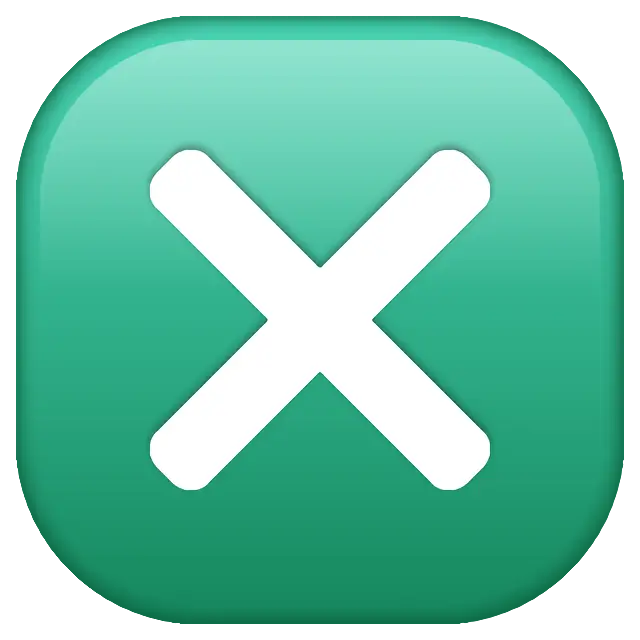 Cross Mark Button