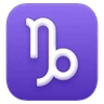 Capricorne Emoji ♑ image - Huawei Harmony OS style