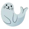 Seal Emoji 🦭 image - Google Noto Color Animated style