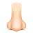 Nose: Light Skin Tone