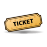 Bilhete Emoji 🎫 image - Emojidex style