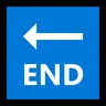 End Arrow Emoji 🔚 image - Microsoft Windows 10 Segoe UI Emoji style