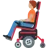 Person In Motorized Wheelchair: Medium Skin Tone