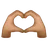 Heart Hands: Medium Skin Tone
