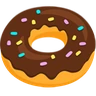 Rosquinha Emoji 🍩 image - Facebook Messenger (2016) style