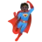 Superhero: Dark Skin Tone