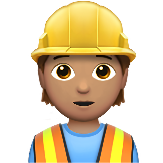 Construction Worker: Medium Skin Tone
