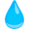 Emoji Gocciolina 💧 image - Facebook Messenger (2016) style