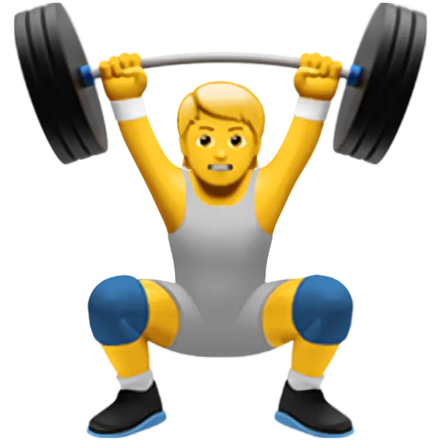 Person Lifting Weights