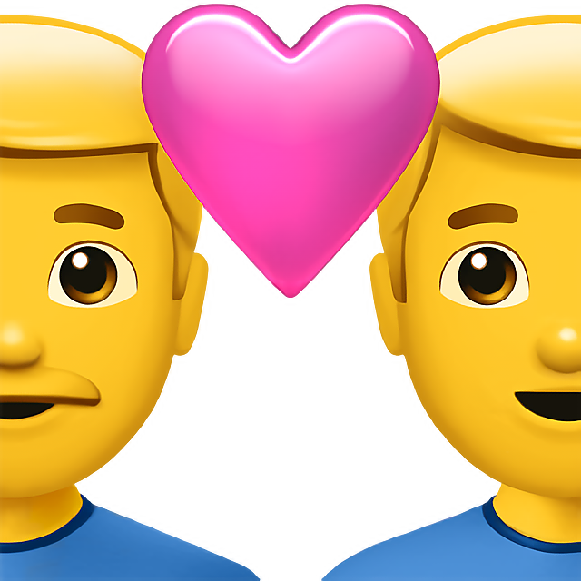 Couple With Heart: Man, Man