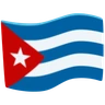 Flag: Cuba Emoji 🇨🇺 image - Facebook Messenger (2016) style
