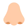 Nose: Light Skin Tone Emoji 👃🏻 image - Tossface style