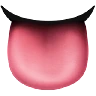 Tongue Emoji 👅 image - Apple style