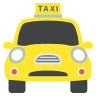 Emoji Taxi in arrivo 🚖 image - EmojiTwo style