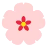flor de cerezo Emoji 🌸 image - Tossface style