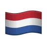 Flag: Netherlands Emoji 🇳🇱 image - Telegram style