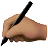 Writing Hand: Medium Skin Tone