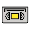 ビデオカセット Emoji 📼 image - OpenMoji style