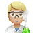 Scientist: Medium-Light Skin Tone